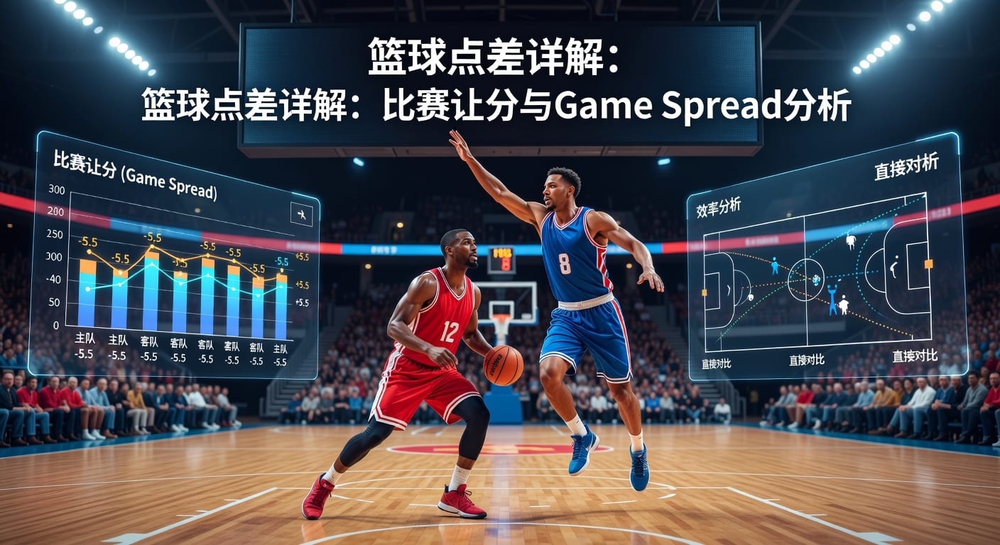 篮球点差分析：比赛让分Game Spread详解