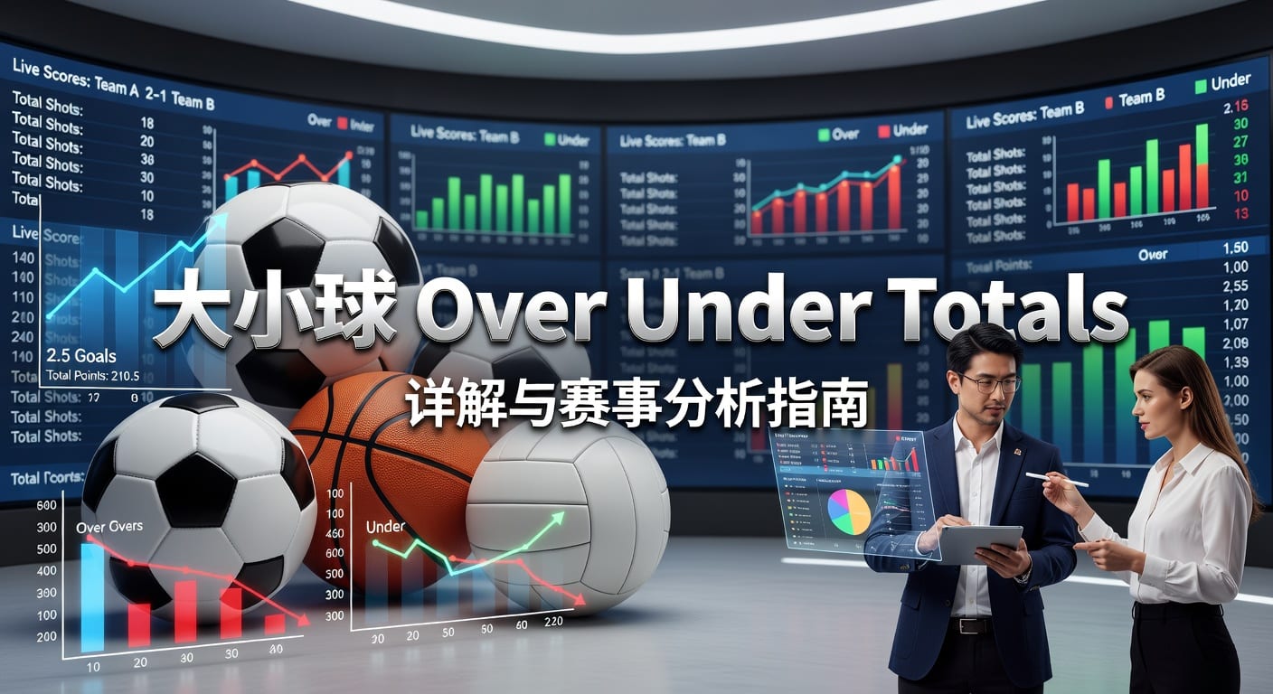 大小球 Over Under Totals 详解：预测技巧与投注策略