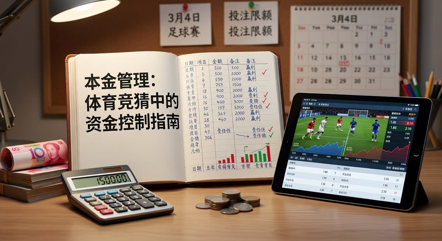 本金管理技巧：体育博彩玩家必备指南