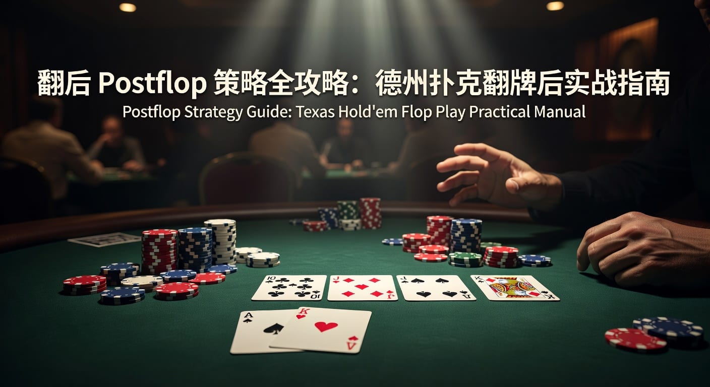 翻后 Postflop 策略：德州扑克翻后必备技巧