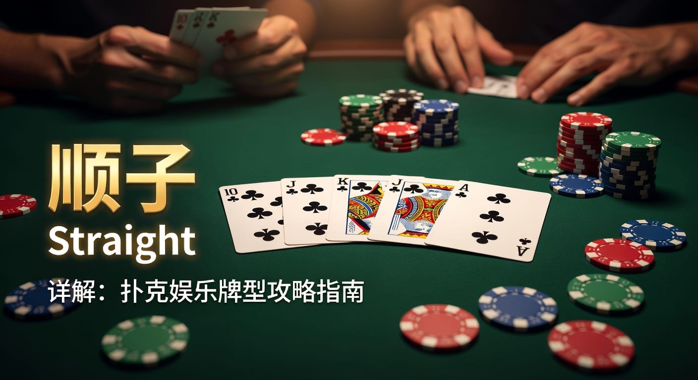 顺子 Straight 详解：扑克博彩胜率与避坑指南