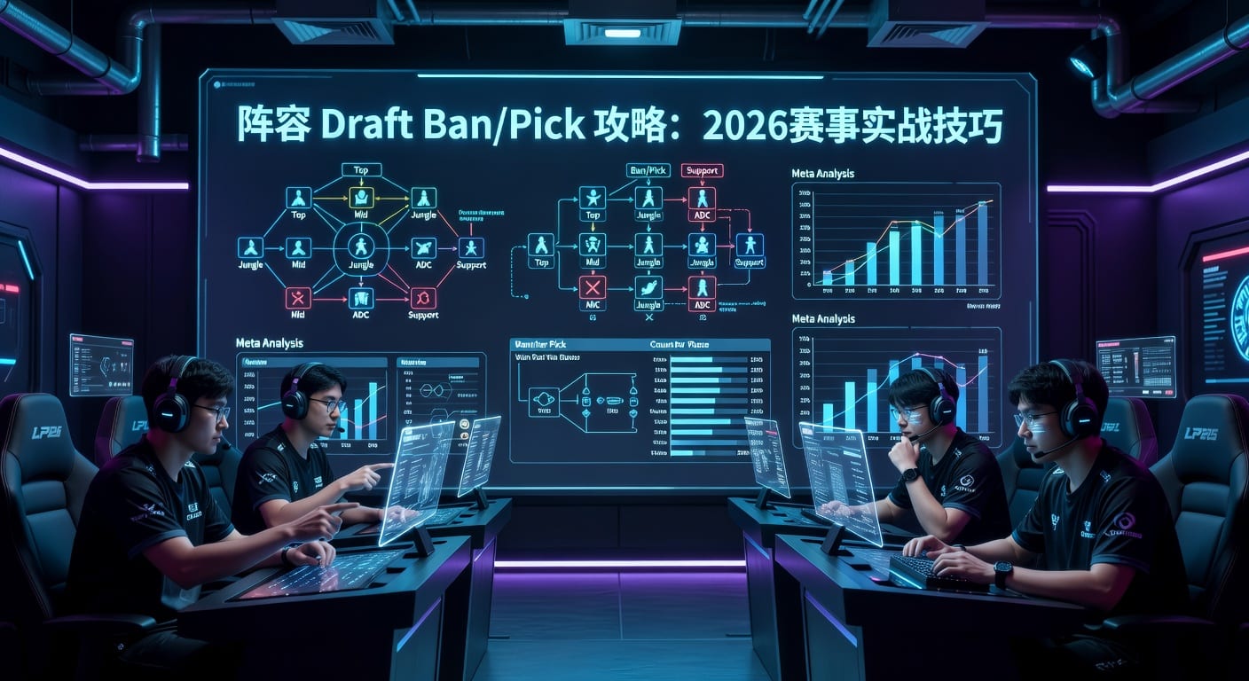 阵容 Draft Ban/Pick 攻略：电竞博彩选人必胜技巧