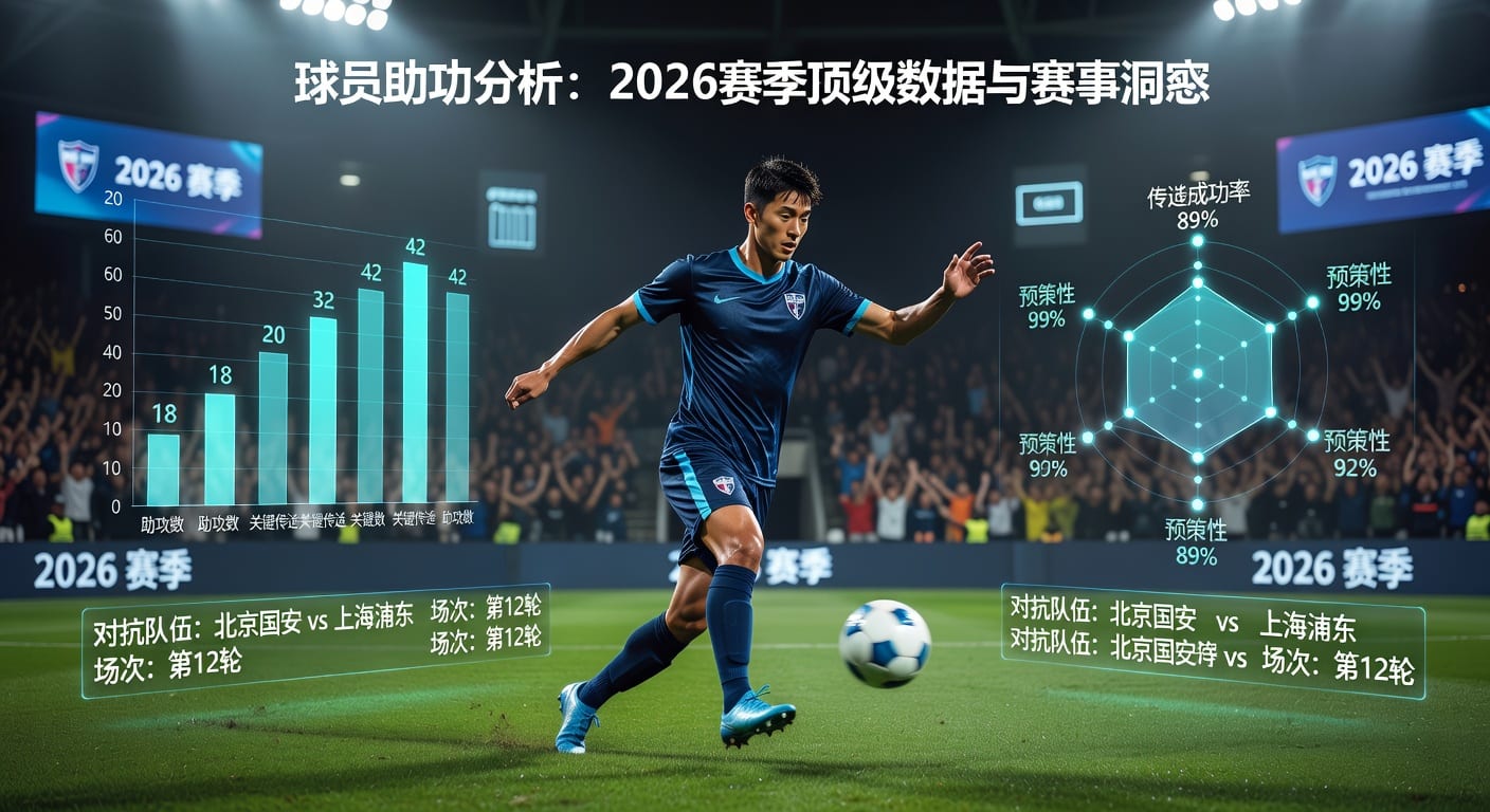 球员助攻数据分析：2026赛季顶级榜单与博彩预测