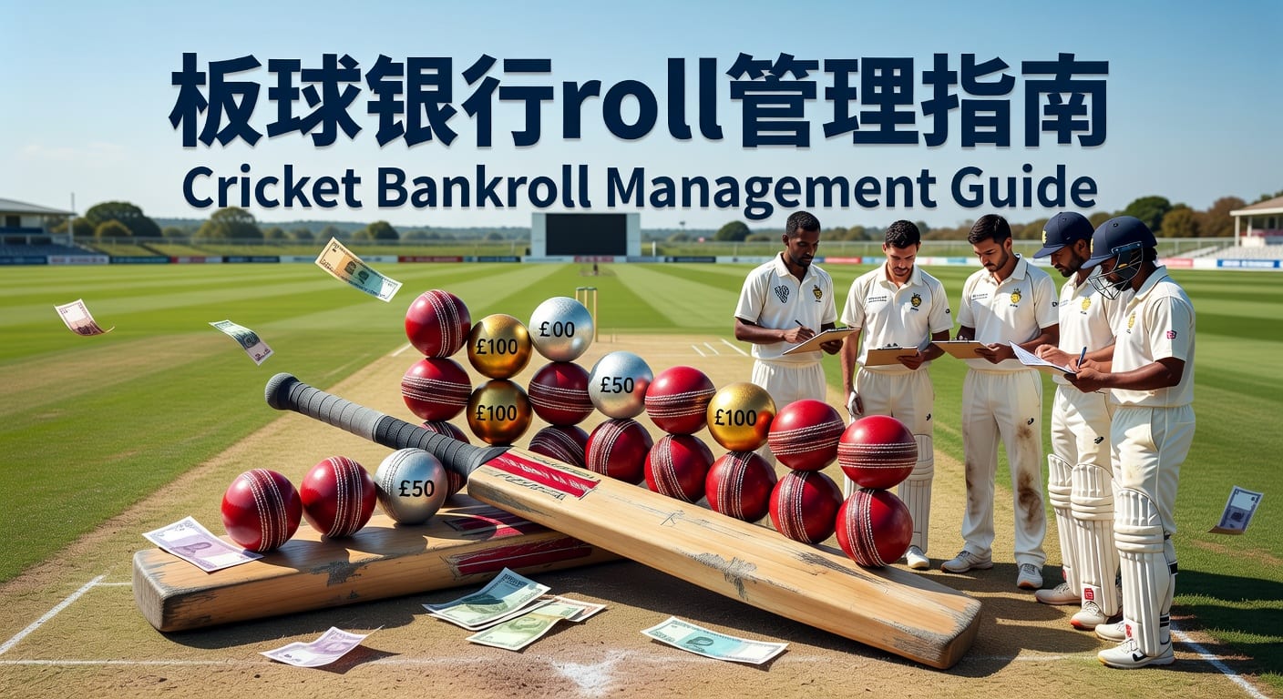 板球Bankroll管理攻略：Cricket资金控制技巧