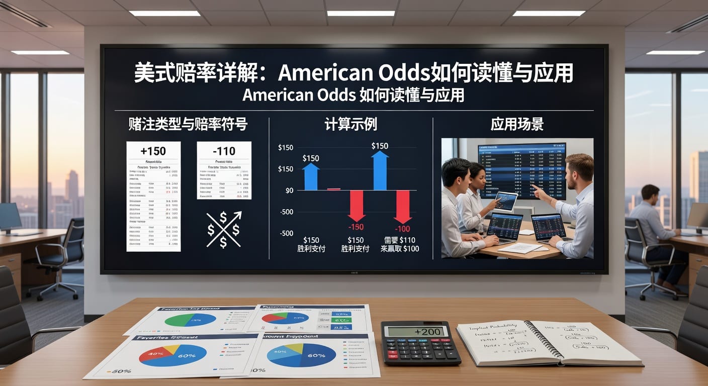 美式赔率 (American Odds) 深度解析：2026世界杯投注制胜策略