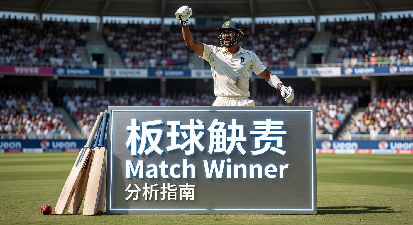 板球胜负 Match Winner预测：资深分析师实战策略(2026年)