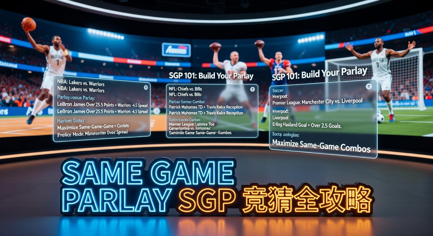 Same Game Parlay (SGP) 深度解析：资深玩家必看策略与玩法