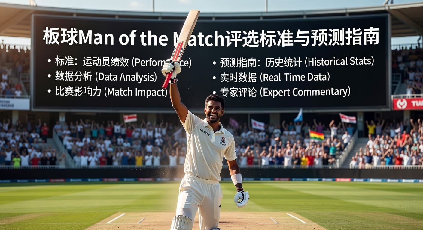 板球Man of the Match：评选逻辑与投注技巧解析