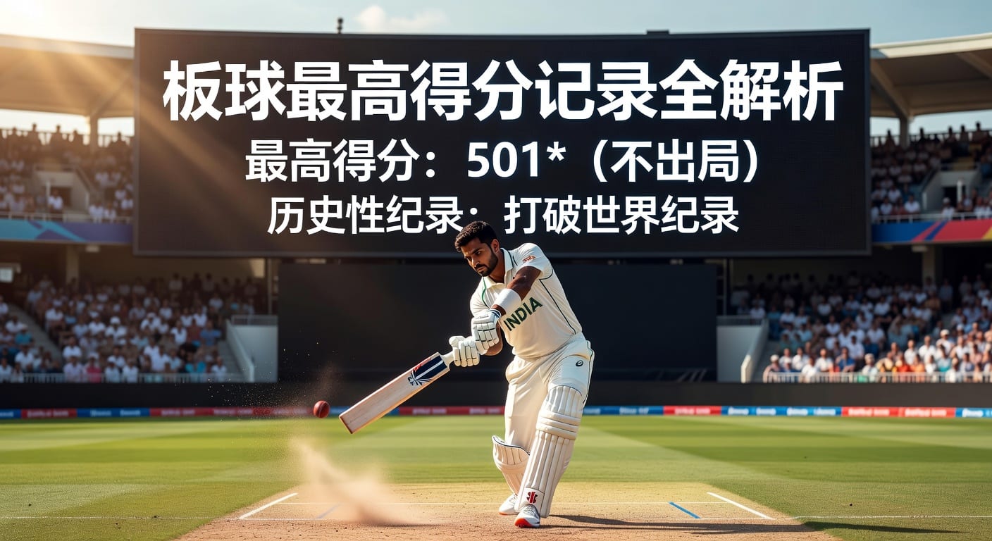 板球最高得分 Highest Score：历史纪录与单局爆发
