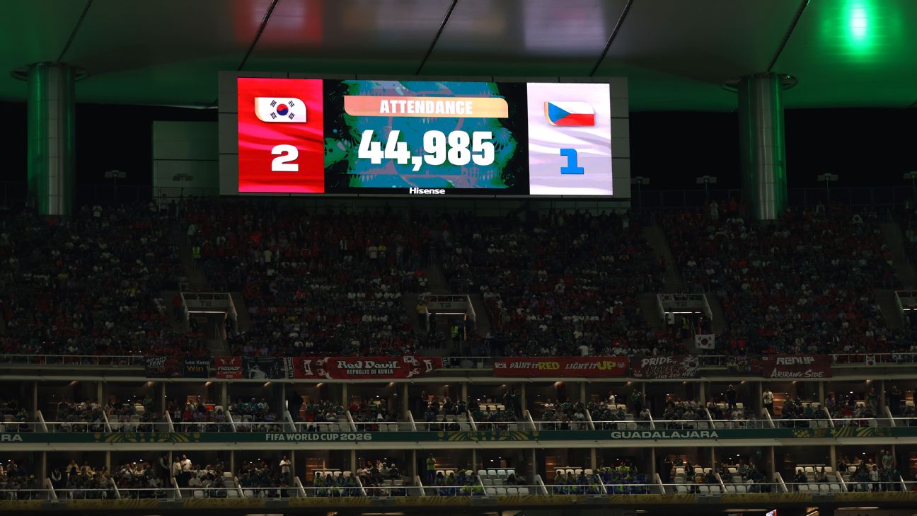 FIFA为韩国对捷克比赛上座数据辩护 44985人满座之谜